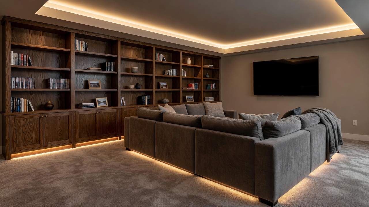 Basement Home Theater
