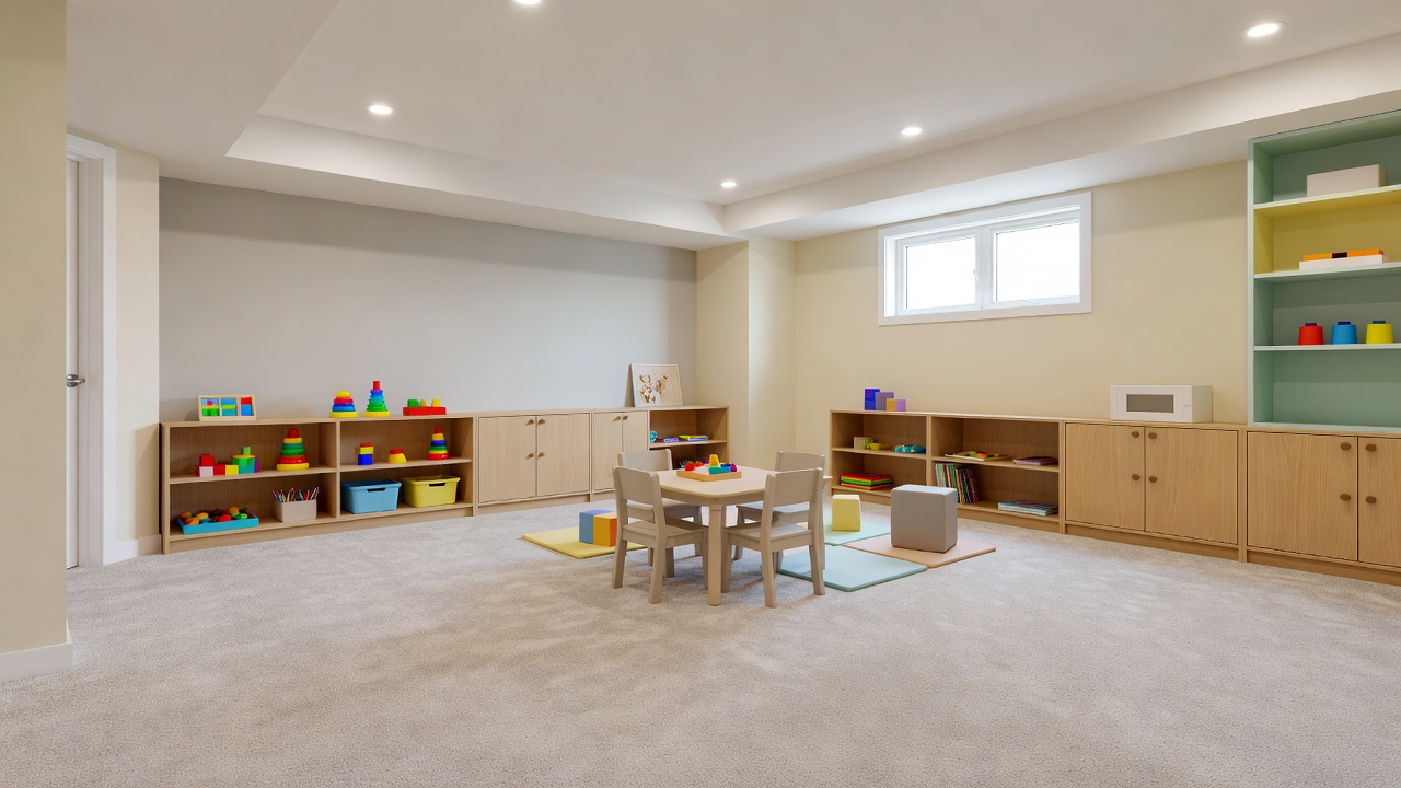 Basement Playroom