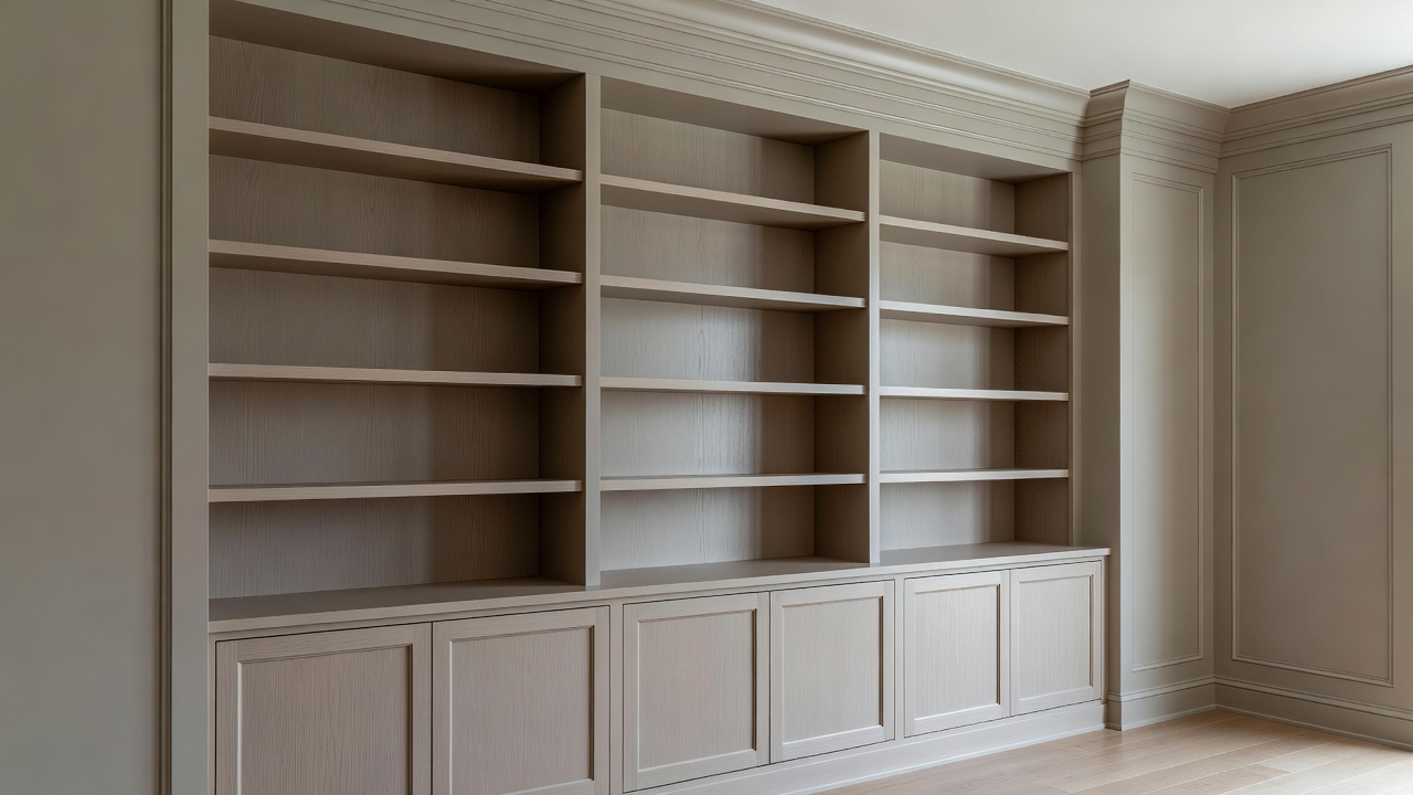 Built In Shelving